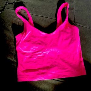 Pink lulu Lemmon tank